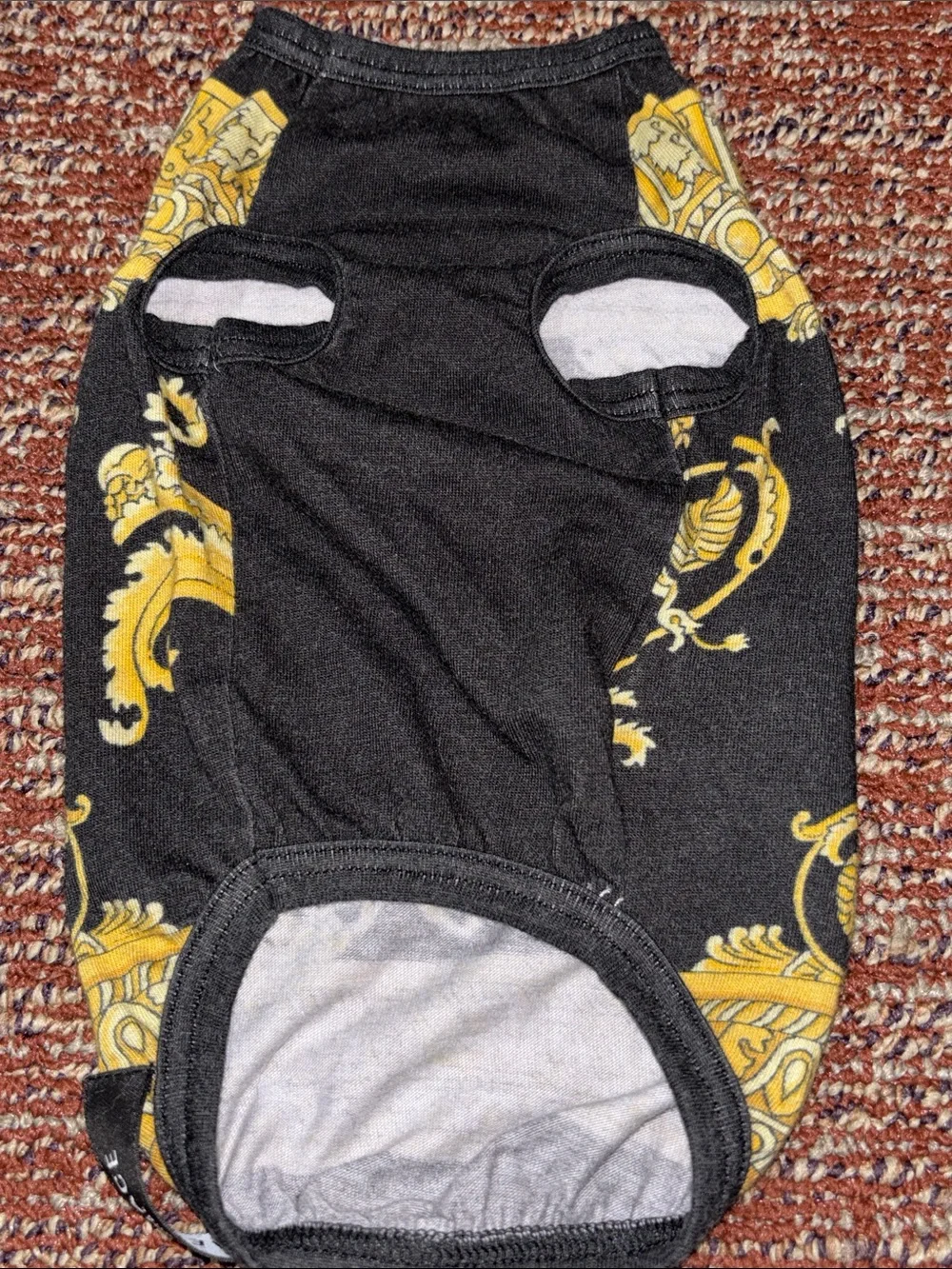 Versace cat/small dog t-shirt designer pet outfit Medusa head luxury pet Medium
